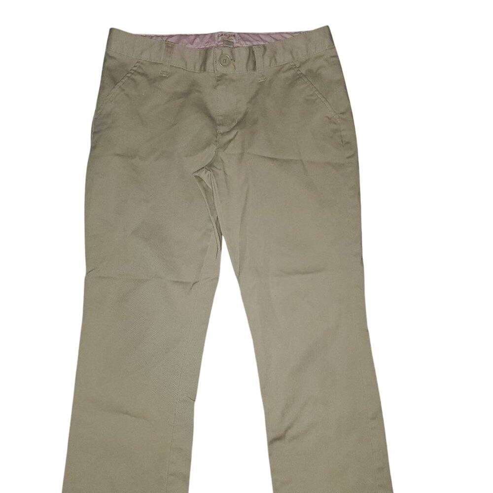 Cat & Jack School Uniform Flared Khakis || Sz 12 Plus